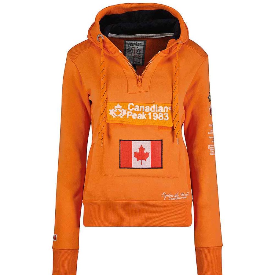 Damen Canadian Peak Schweis | Gyrelle Fluo Orange Cp Rm Lady 054