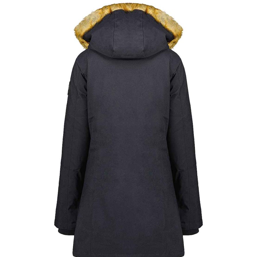 Damen Canadian Peak Parka | Dinamai Navy Mt Lady 001