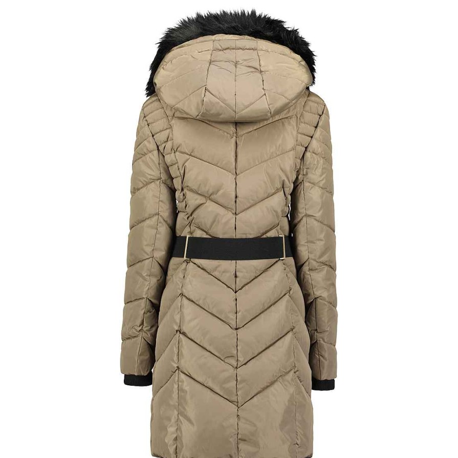 Damen Canadian Peak Parka | Dolmai Taupe Lady Mt 068