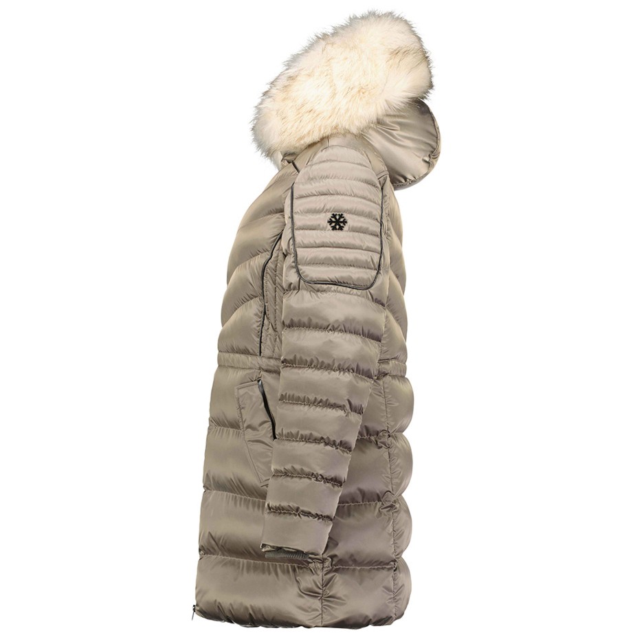 Damen Canadian Peak Parka | Destimai Taupe Rm Lady 070