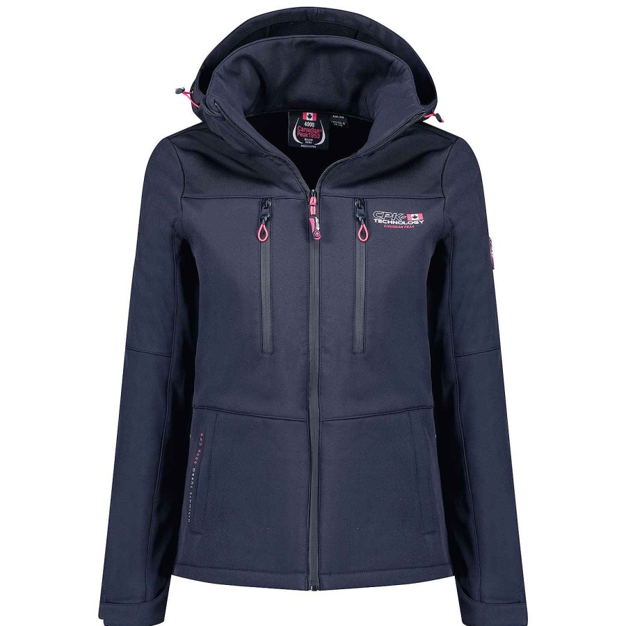 Damen Canadian Peak Soft Shell | Timmexeak Navy Rm Lady 068