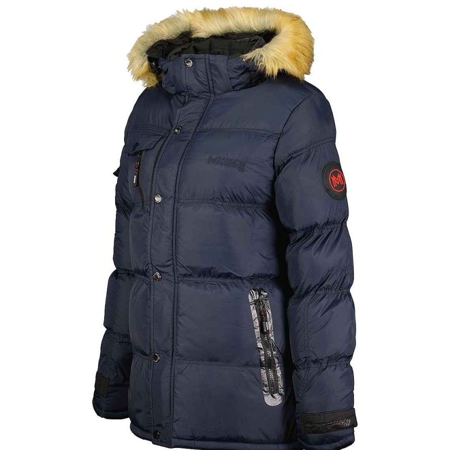 Damen Canadian Peak Parka | Bonamai Navy Rm Lady 021