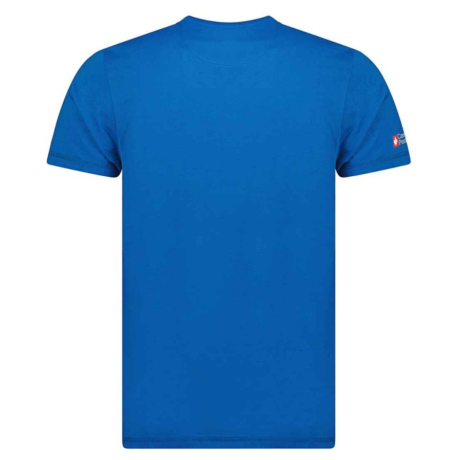 Herren Canadian Peak T-Shirt | Japple Blue Men Cp Rm Men 235