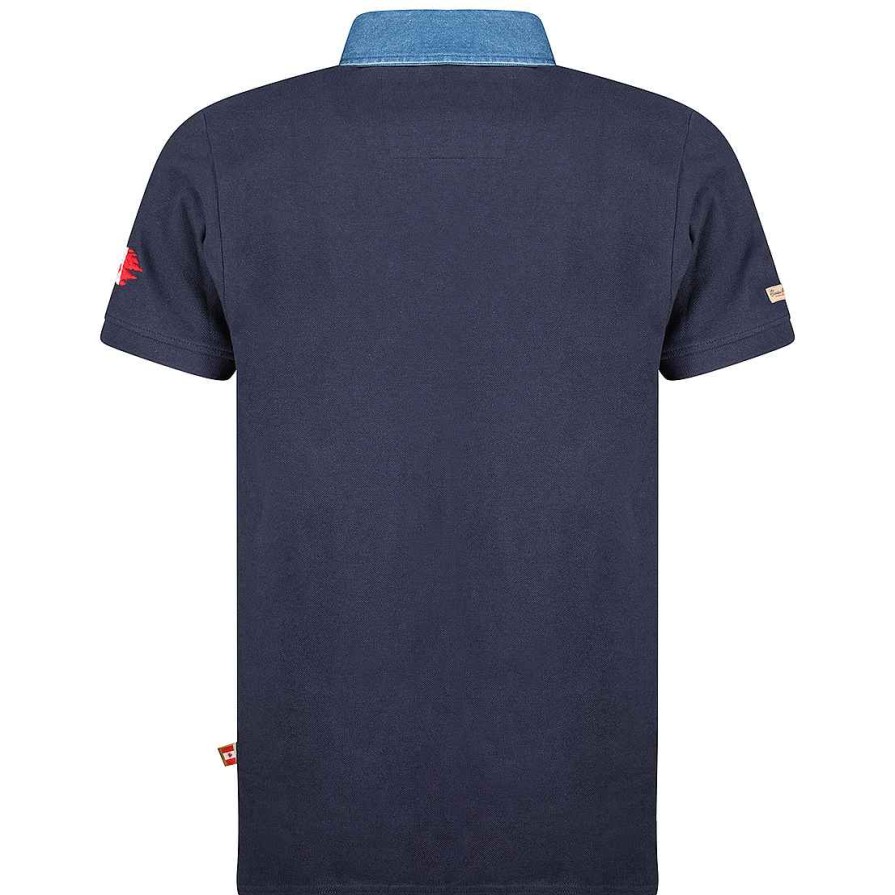 Herren Canadian Peak Polo | Kerwineak Navy Rm Herren 419