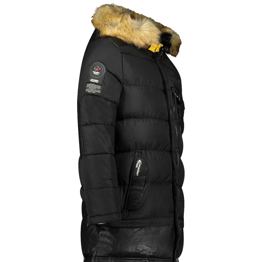 Herren Canadian Peak Parka | Bustipeak Black Men 054 Rm Bs2