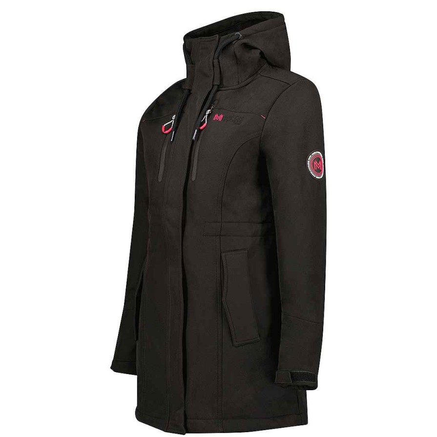 Damen Canadian Peak Soft Shell | Toceamai Black Lady Mt 009