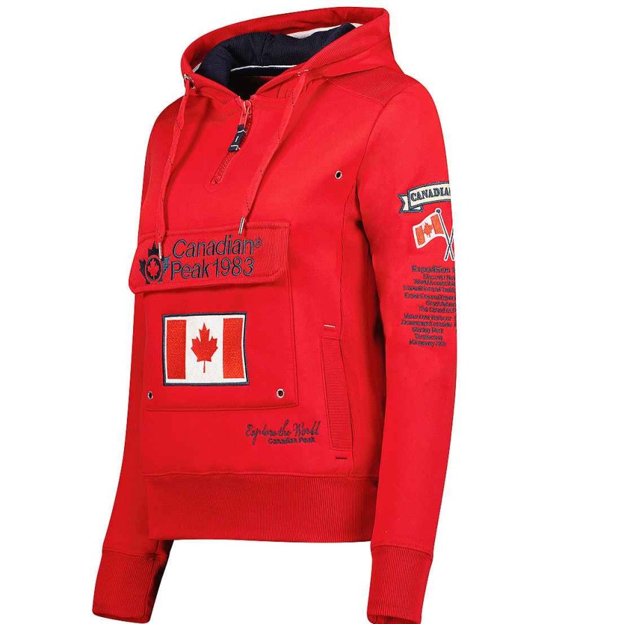 Damen Canadian Peak Schweis | Gyrelle Red Cp Lady 054 Pop