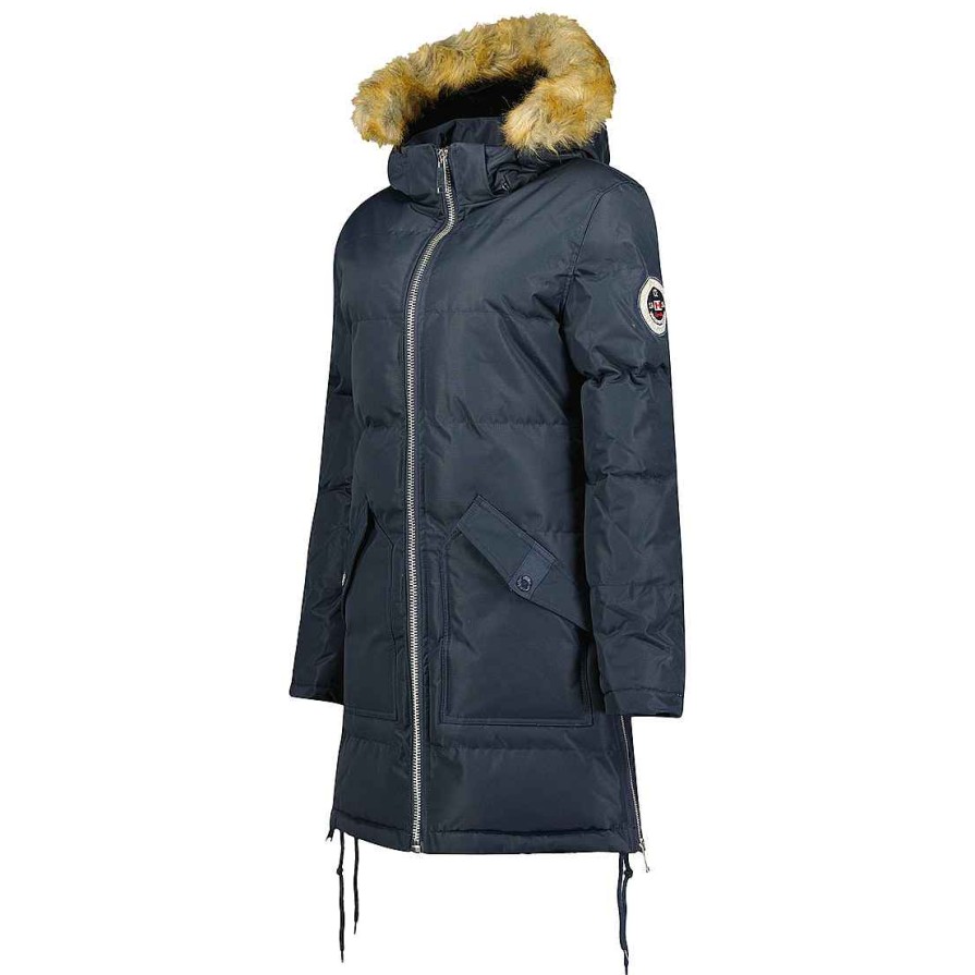 Damen Canadian Peak Parka | Canelleak Navy Bs Cp Lady 001