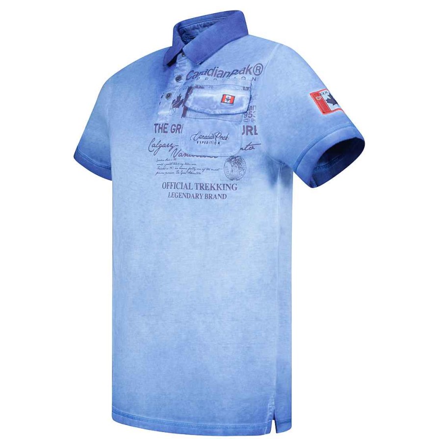 Herren Canadian Peak Polo | Keoneak Blue Rm Herren 235