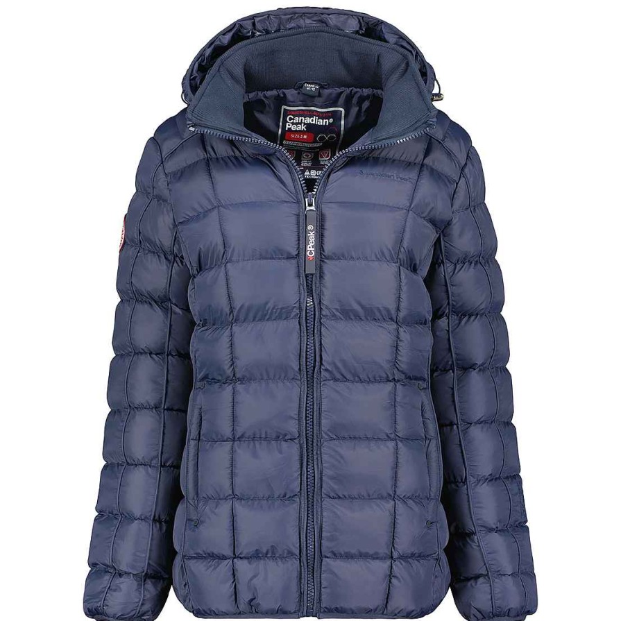 Damen Canadian Peak Jacke | Bambolineak Short Navy Rm Lady 079