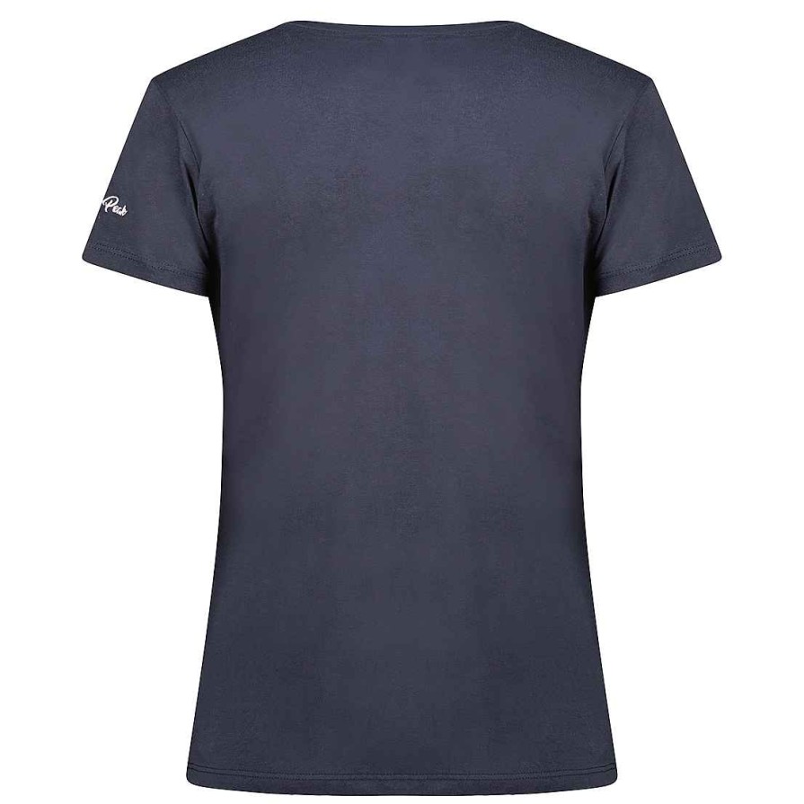 Damen Canadian Peak T-Shirt | Jermioneak Navy Rm Lady 254