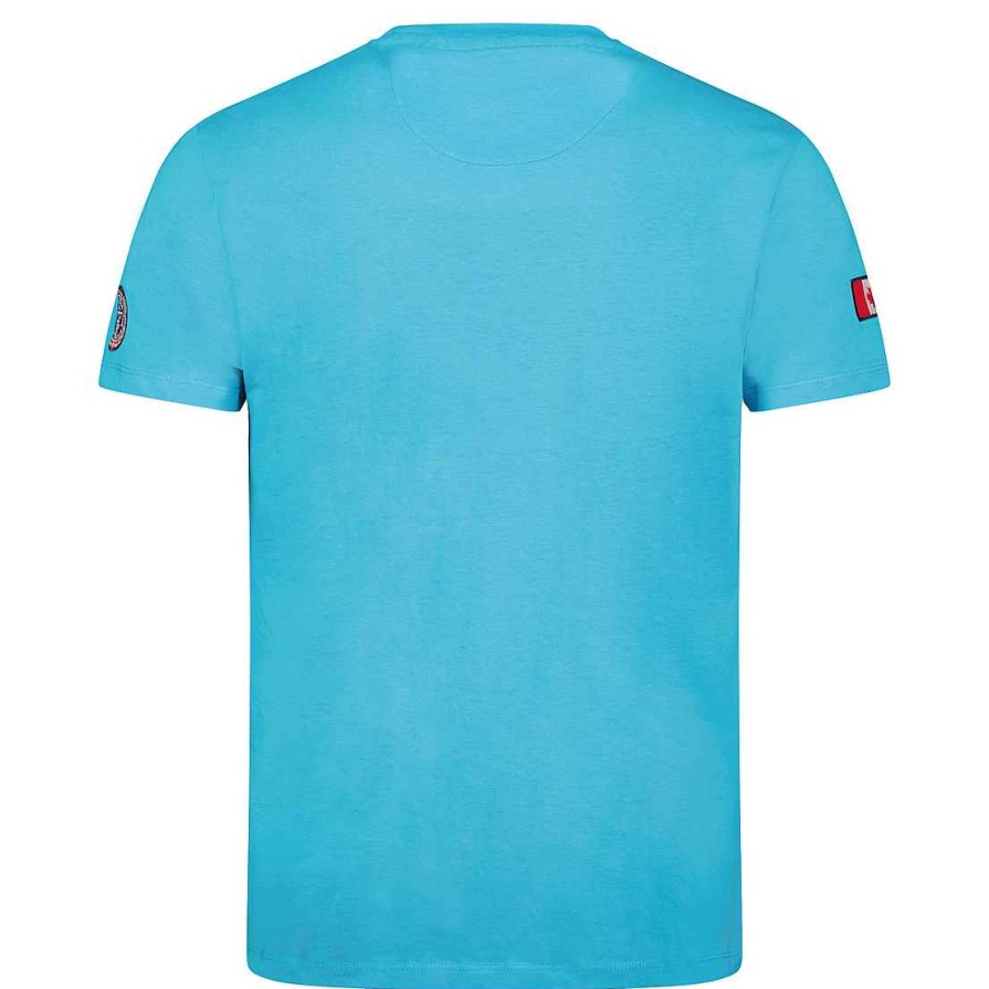 Herren Canadian Peak T-Shirt | Jotruneak Turkis Rm Herren 249