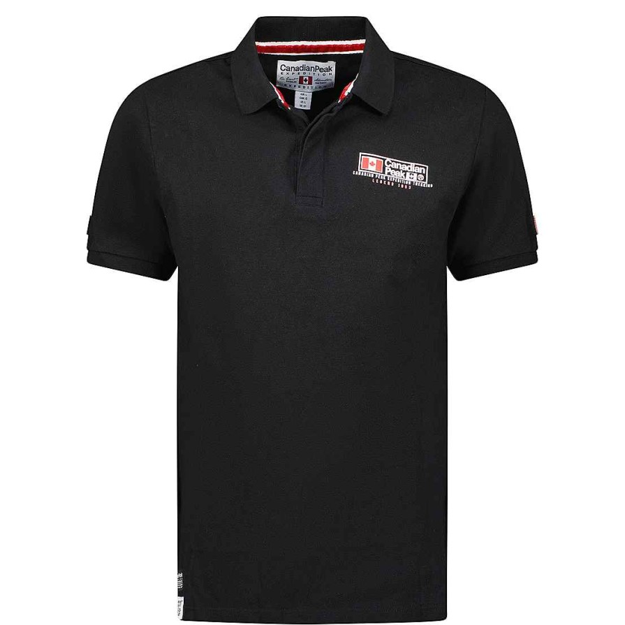 Herren Canadian Peak Polo | Koffroyeak Black Rm Herren 419