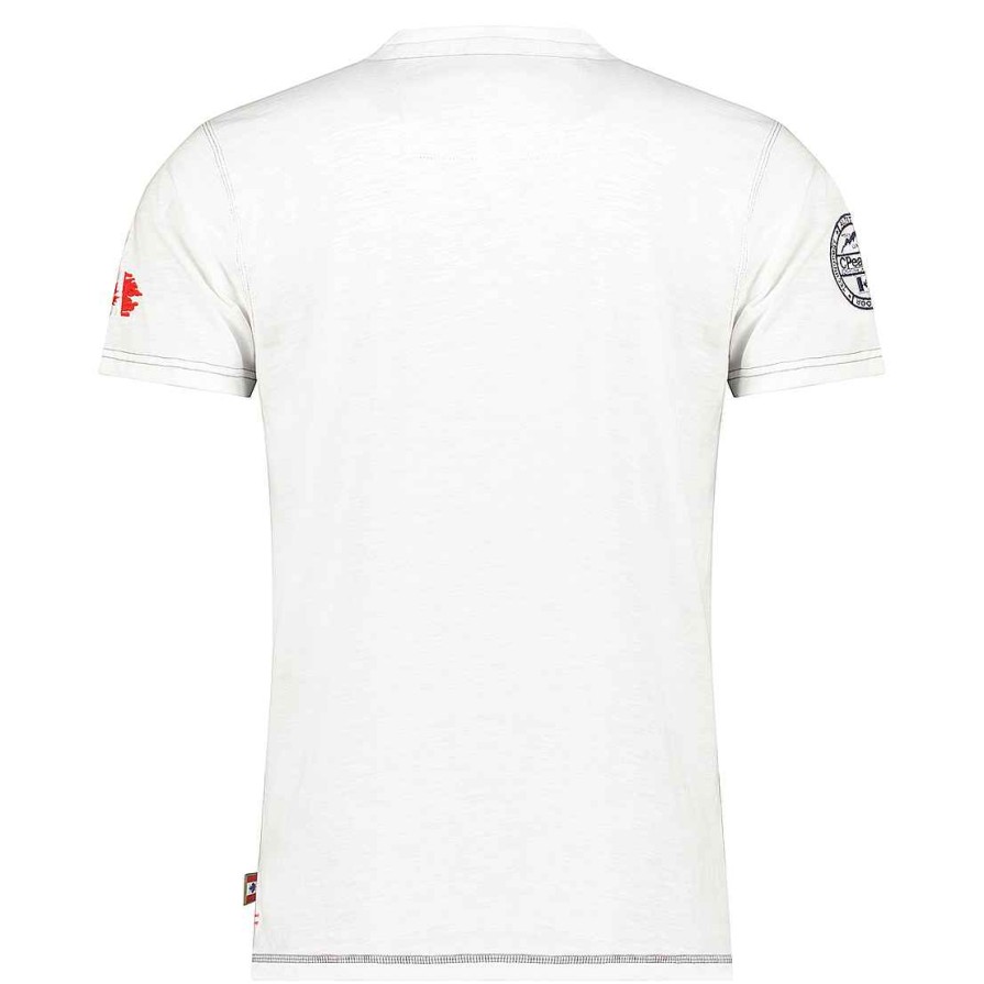 Herren Canadian Peak T-Shirt | Joukeak White Rm Herren 254