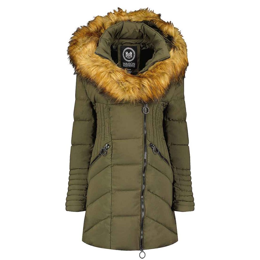 Damen Canadian Peak Parka | Chamai Khaki Rm Lady 068