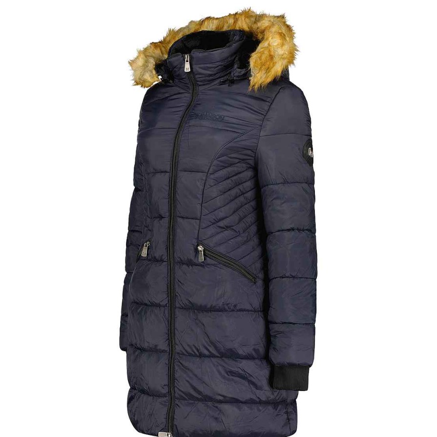 Damen Canadian Peak Parka | Abeimai Rm Navy Lady 001