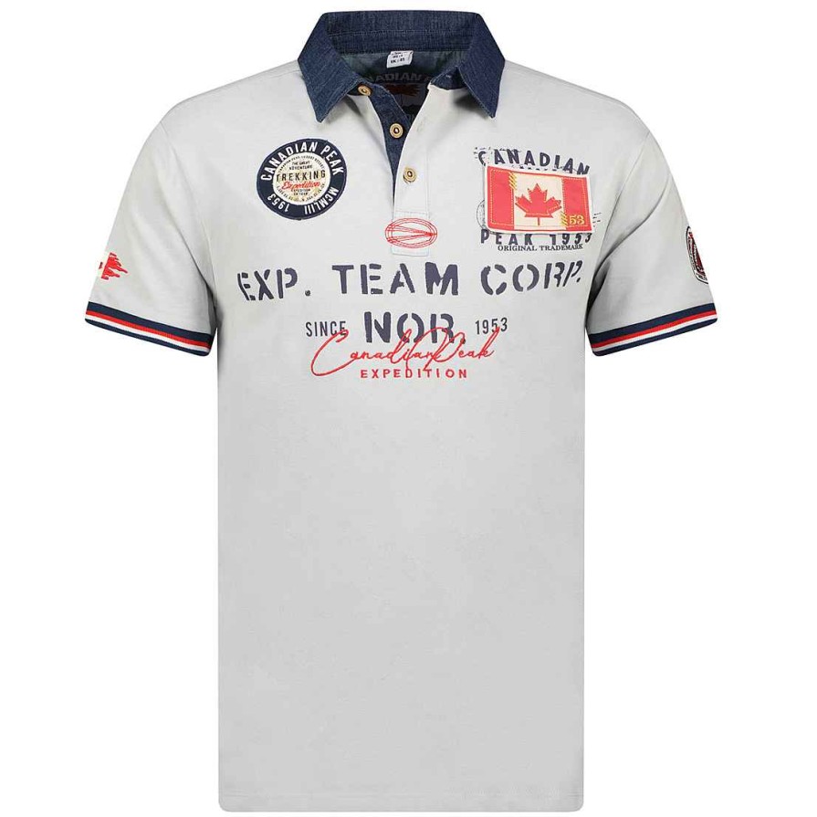 Herren Canadian Peak Polo | Kopteak Lgrey Rm Herren 249