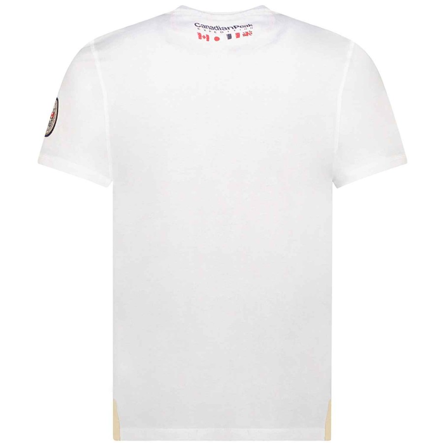 Herren Canadian Peak T-Shirt | Jolympieak White Rm Herren 235