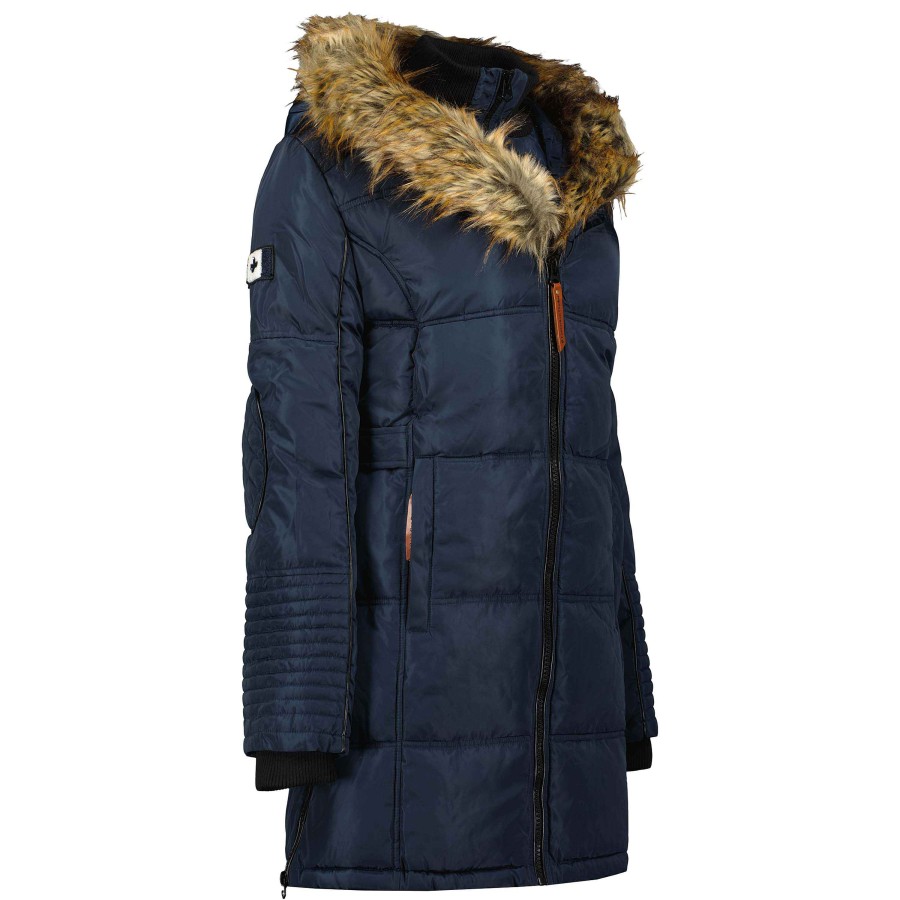 Damen Canadian Peak Parka | Schonheit Navy Lady 078