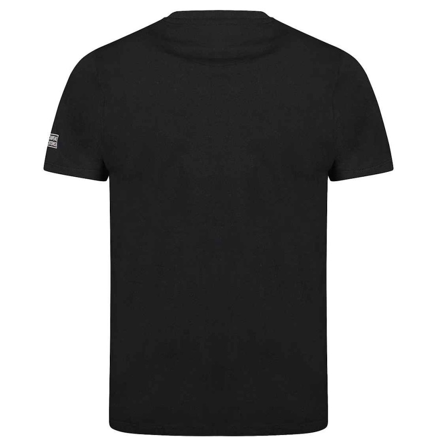 Herren Canadian Peak T-Shirt | Jvickeak Black Rm Herren 249