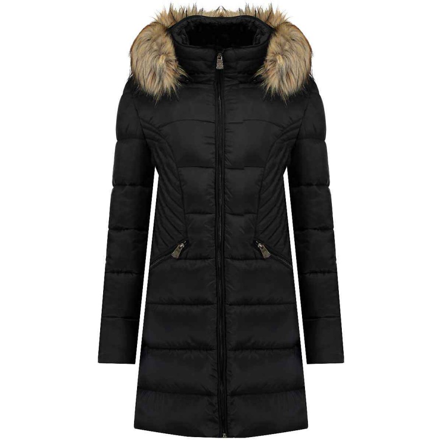 Damen Canadian Peak Parka | Akapeak Black Rm Bs2 Cp Lady 001