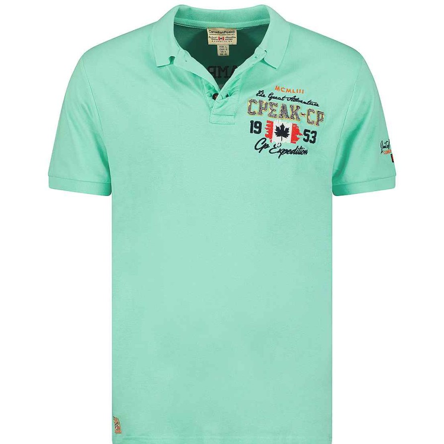 Herren Canadian Peak Polo | Kapriceak Mint Rm Herren 423