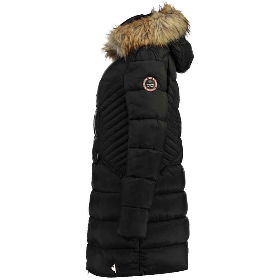 Damen Canadian Peak Parka | Akapeak Black Rm Bs2 Cp Lady 001