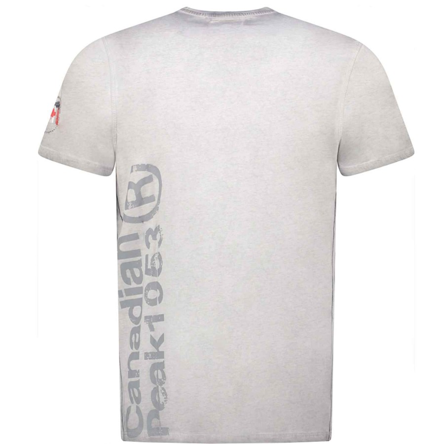 Herren Canadian Peak T-Shirt | Jotzeak B.Grey Men 235