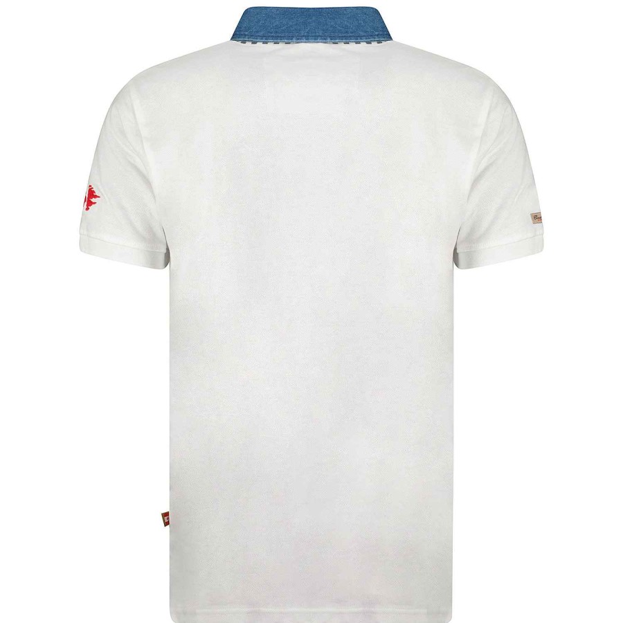 Herren Canadian Peak Polo | Kerwineak White Rm Herren 419