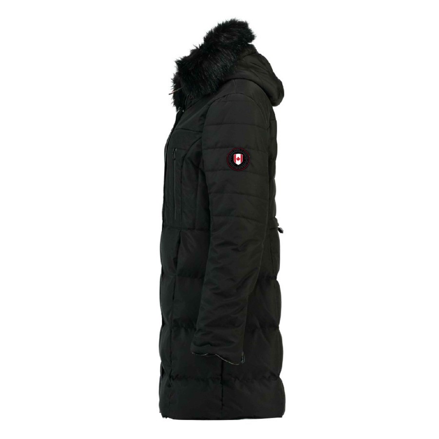 Damen Canadian Peak Parka | Diazeak Cp Black Lady 054