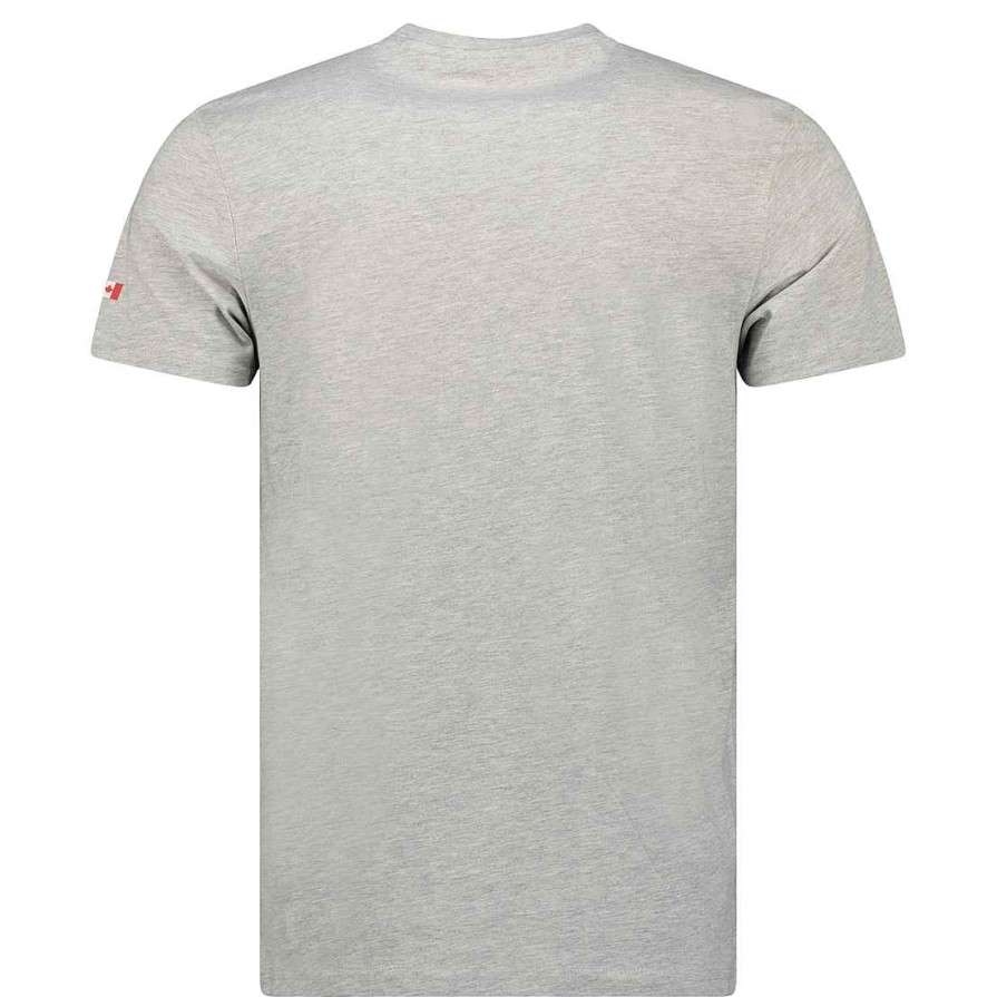 Herren Canadian Peak T-Shirt | Josseak Bgrey Rm Herren 235