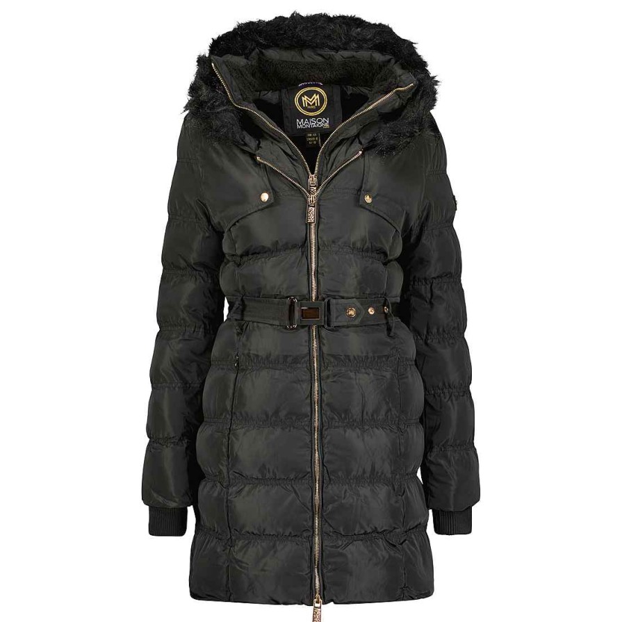 Damen Canadian Peak Parka | Diamai Long Black Rm Lady 054