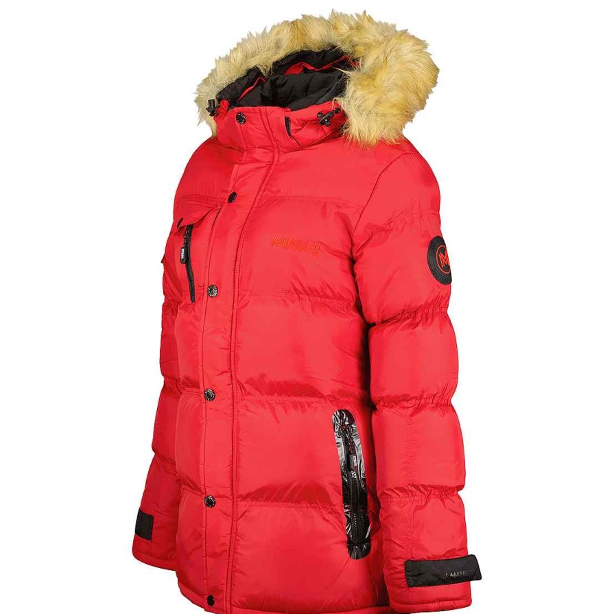 Damen Canadian Peak Parka | Bonamai Red Rm Lady 021