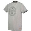 Herren Canadian Peak T-Shirt | Jacobeak Bgrey Rm Herren 249