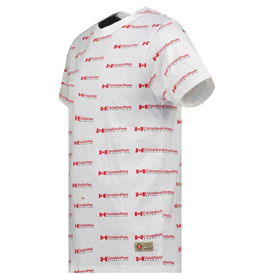 Herren Canadian Peak T-Shirt | Jabarieak White Rm Herren 249