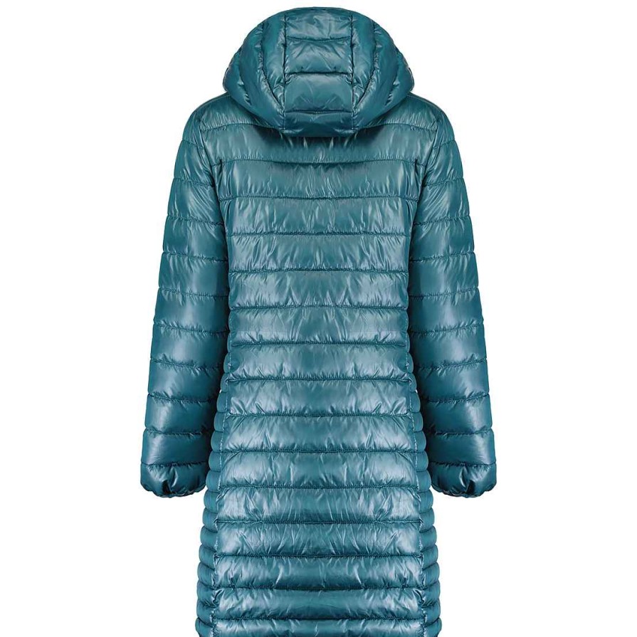 Madchen Canadian Peak Jacke | Colombiana Long Hood D-Green Girl 096