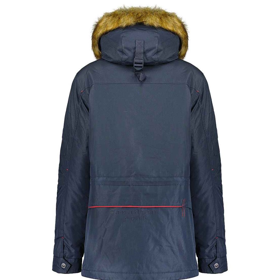 Damen Canadian Peak Parka | Acheak Rm Navy Lady 054