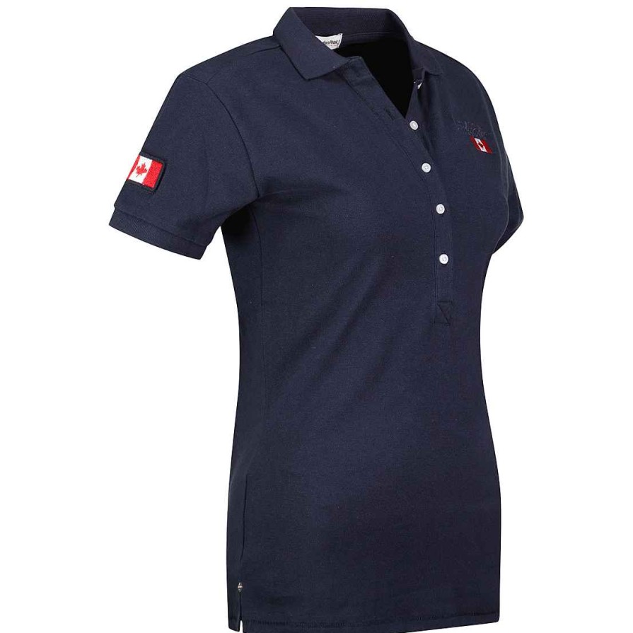 Damen Canadian Peak Polo | Kellyeak Navy Rm Lady 419