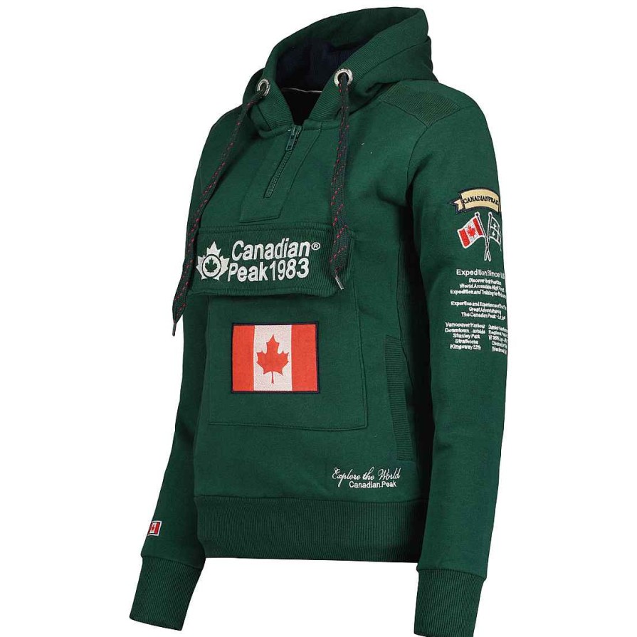 Damen Canadian Peak Schweis | Gyrelle Dark Green Lady Cp Rm 100