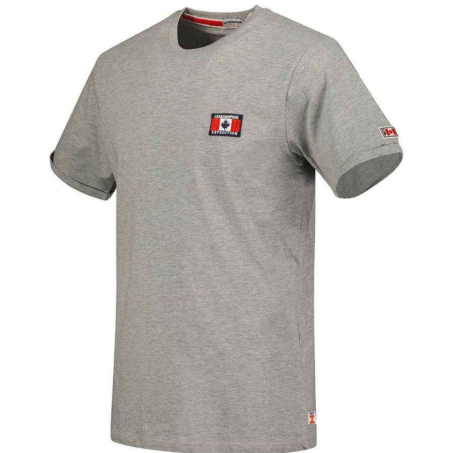 Herren Canadian Peak T-Shirt | Jaltimoreak Bgrey Rm Herren 254