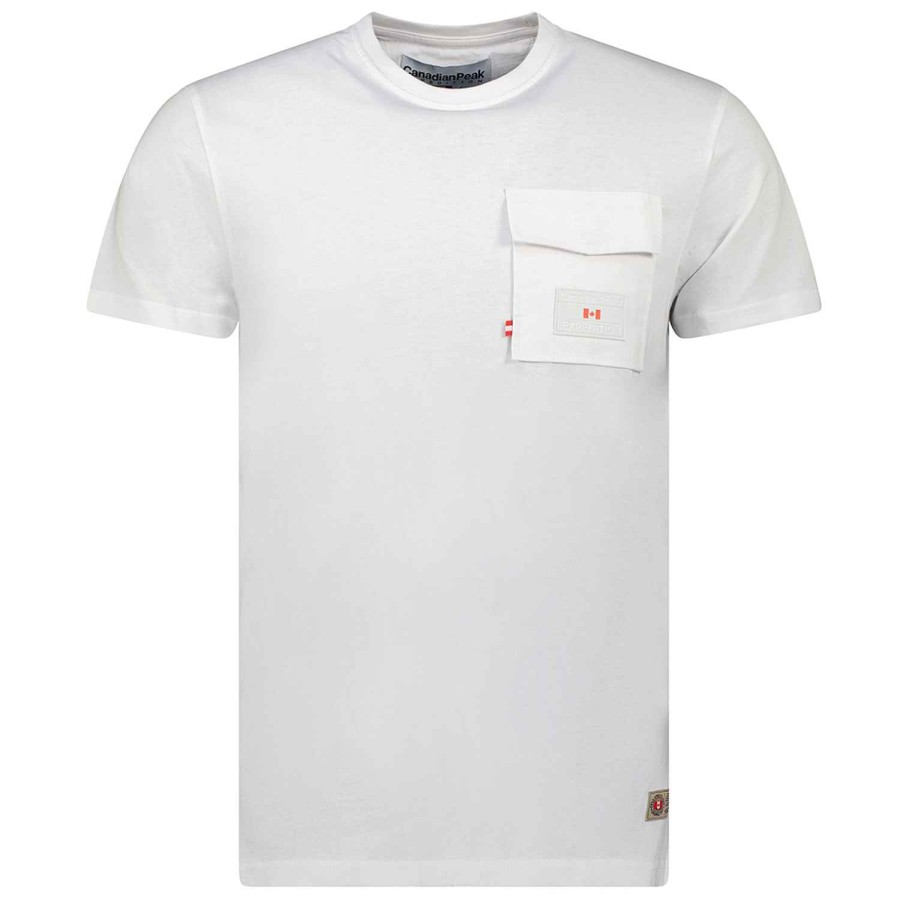 Herren Canadian Peak T-Shirt | Josseak White Rm Herren 235