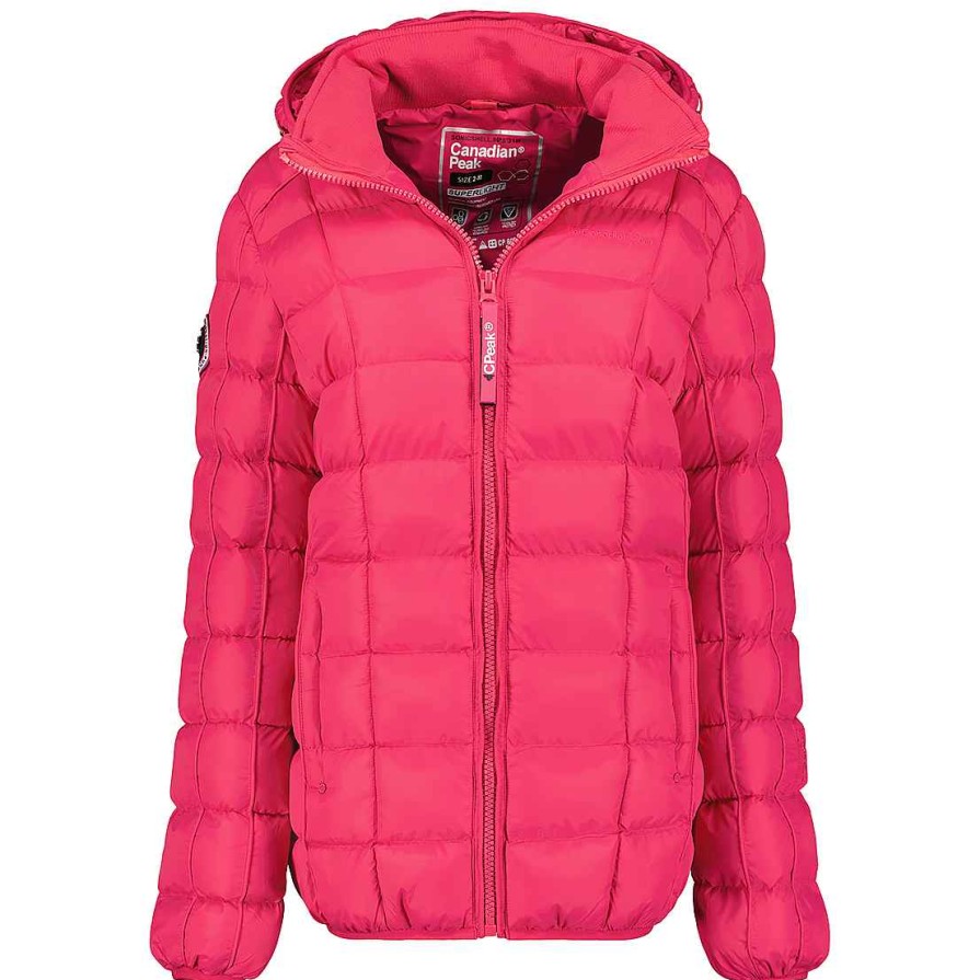 Damen Canadian Peak Jacke | Bambolineak Short Fuchsia Rm Lady 079