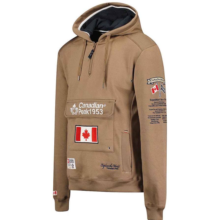 Herren Canadian Peak Schweis | Galapagos Taupe Cp Herren 054 Rm