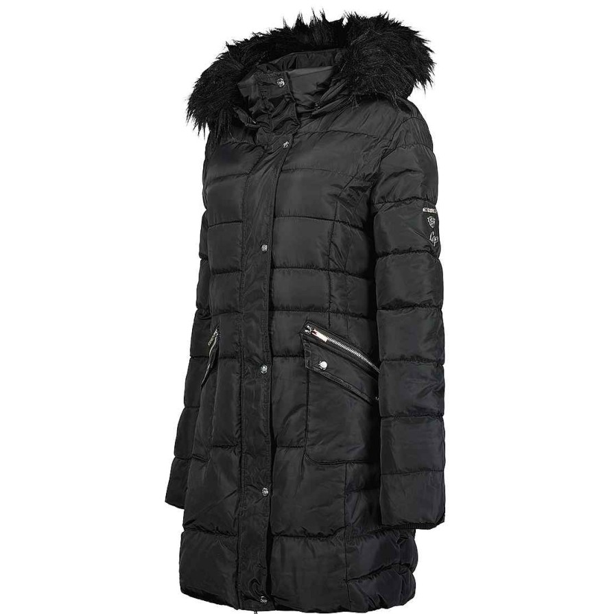 Damen Canadian Peak Parka | Bijouxeak Black Lady 054