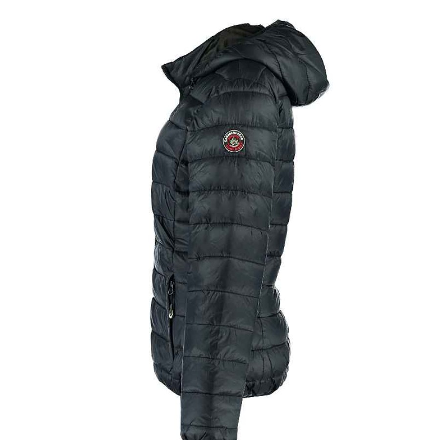 Madchen Canadian Peak Jacke | Anguila Hood Navy Girl 001