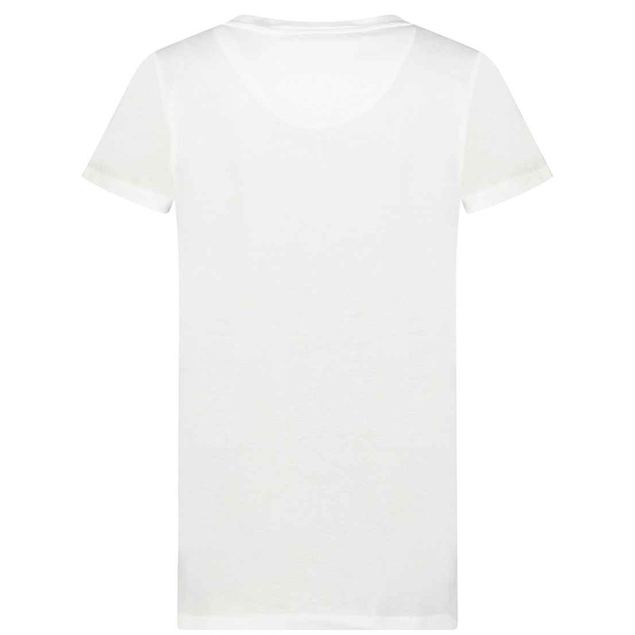 Damen Canadian Peak T-Shirt | Jalimeak White Rm Lady 249