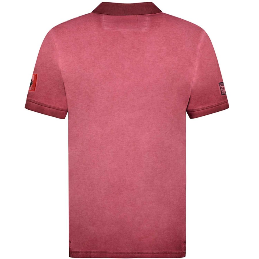 Herren Canadian Peak Polo | Keoneak Burgund Rm Herren 235