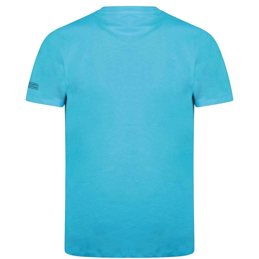 Herren Canadian Peak T-Shirt | Jvickeak Turkis Rm Herren 249