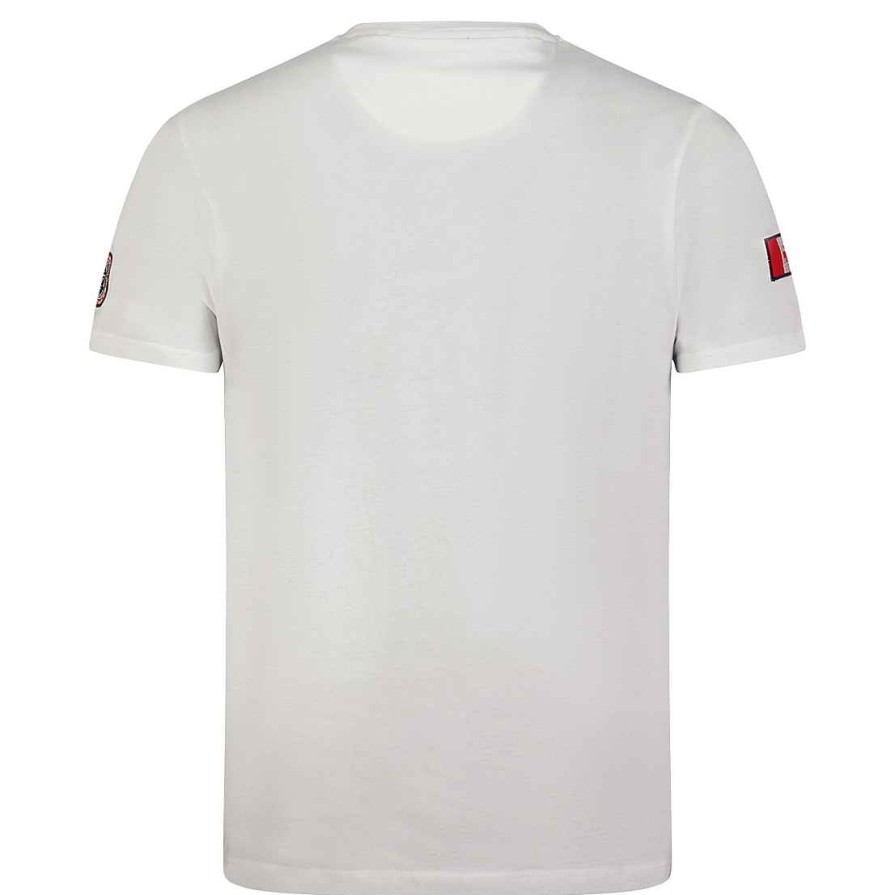 Herren Canadian Peak T-Shirt | Jotruneak White Rm Herren 249