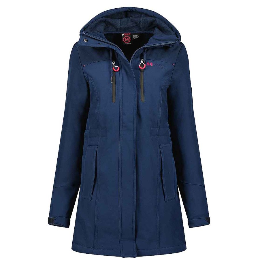 Damen Canadian Peak Soft Shell | Toceamai Lady Navy Mt 009